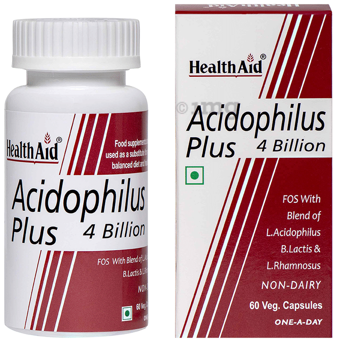 HealthAid Acidophilus Plus Vegetarian Capsule