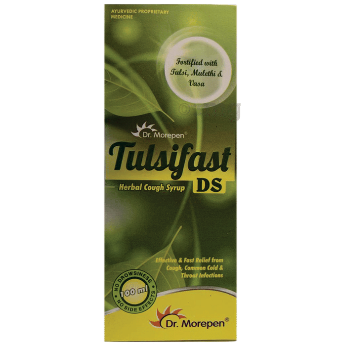 Dr. Morepen Tulsifast DS Herbal Cough Syrup