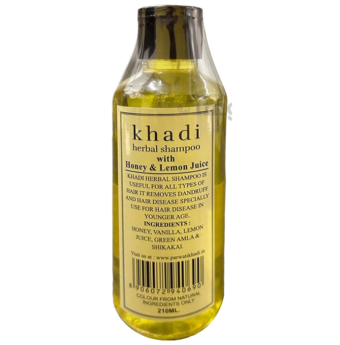 Khadi Herbal Honey & Lemon Juice Shampoo