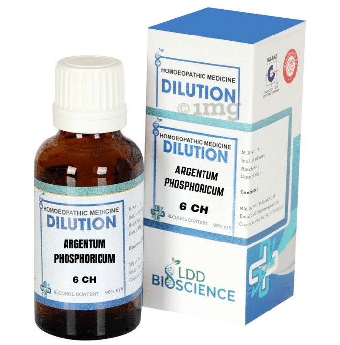 LDD Bioscience Argentum Phosphoricum Dilution 6 CH