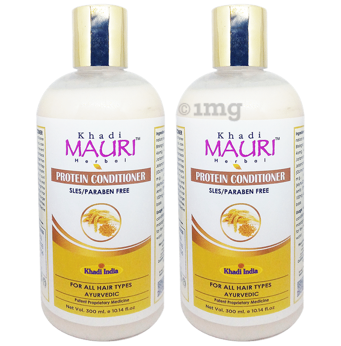 Khadi Mauri Herbal  Protein Conditioner (300ml Each)