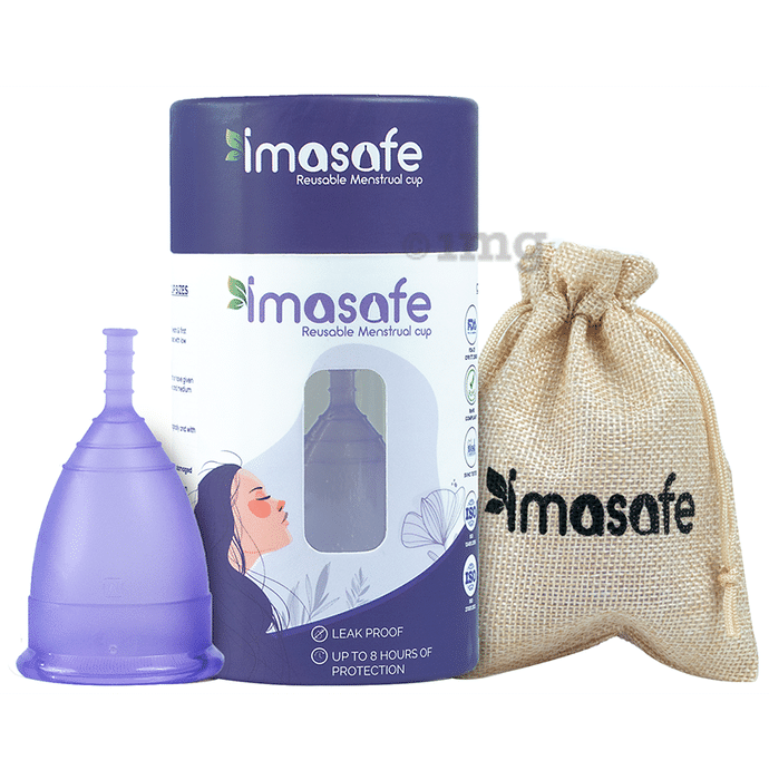 Imasafe Reusable Menstrual Cup Purple Small