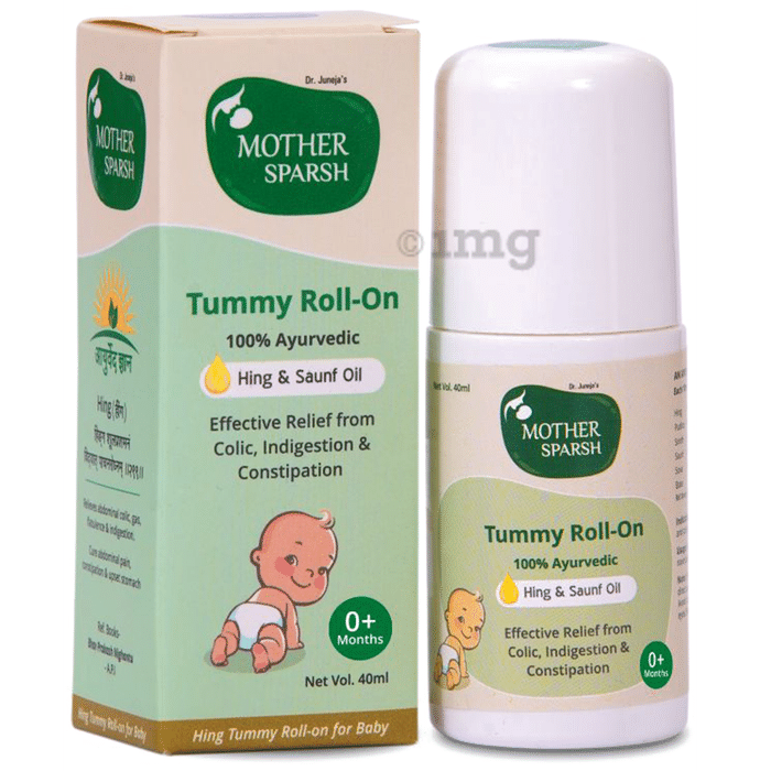 Mother Sparsh Tummy Roll-On Hing & Saunf Oil