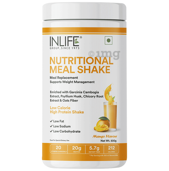 Inlife Nutritional Meal Shake for Weight Management Mango