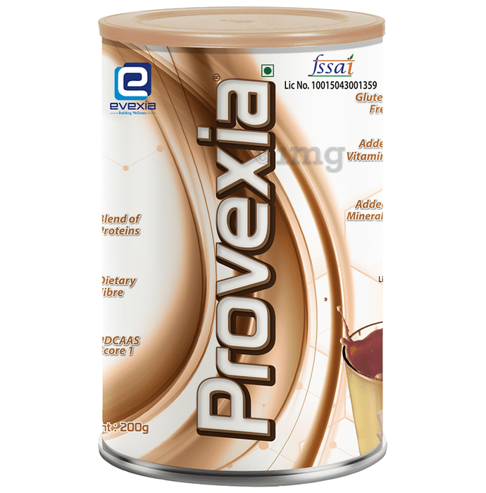 Evexia Provexia with Vitamins & Fibre for Digestion and Immunity | Flavour Chocolate Powder