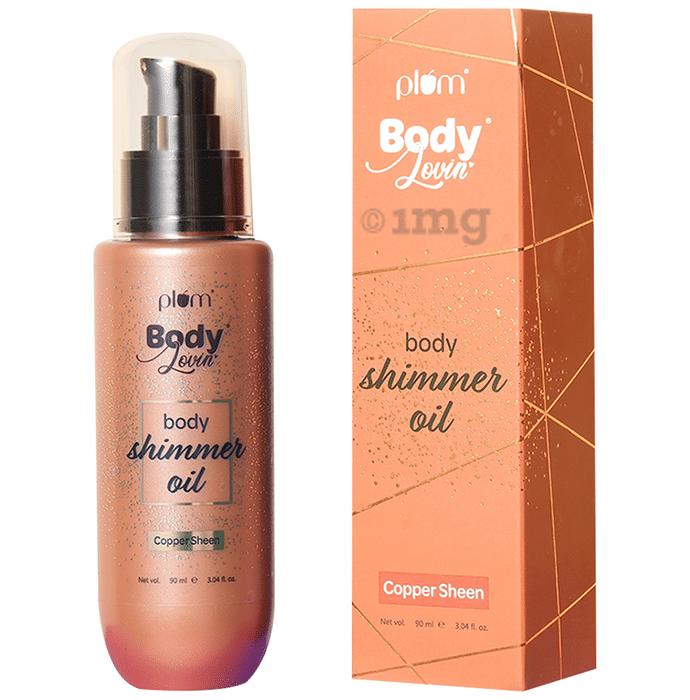 Plum Body Lovin Body Shimmer Oil Copper Sheen Buy bottle of 90.0 ml