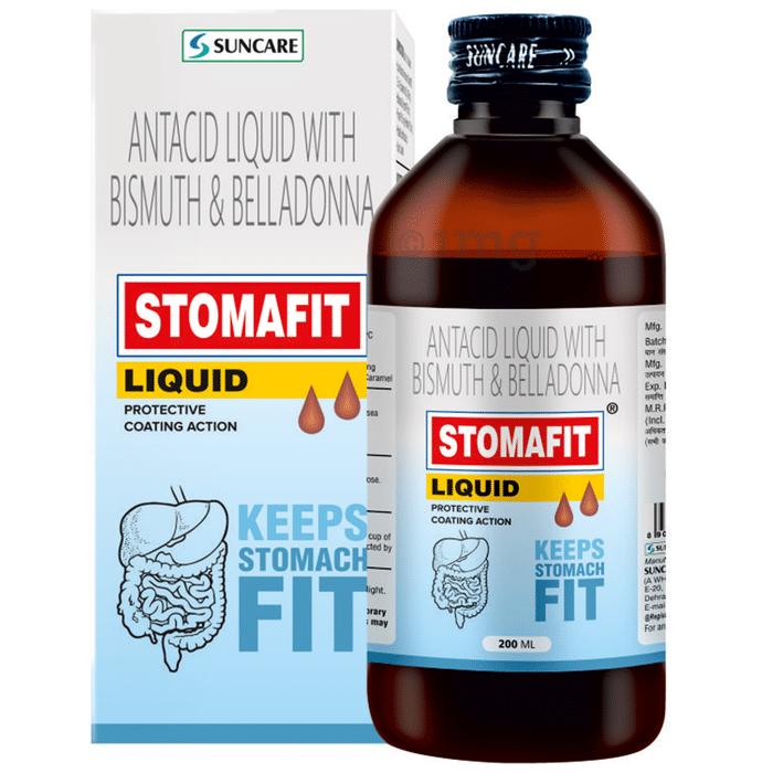 Stomafit Antacid Liquid | Protective Coating Action for Gut Health