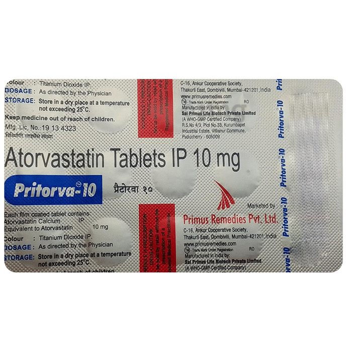 Pritorva 10 Tablet