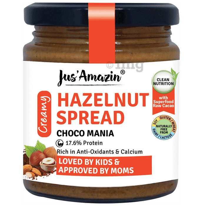 Jus Amazin Creamy Hazelnut Spread Choco Mania