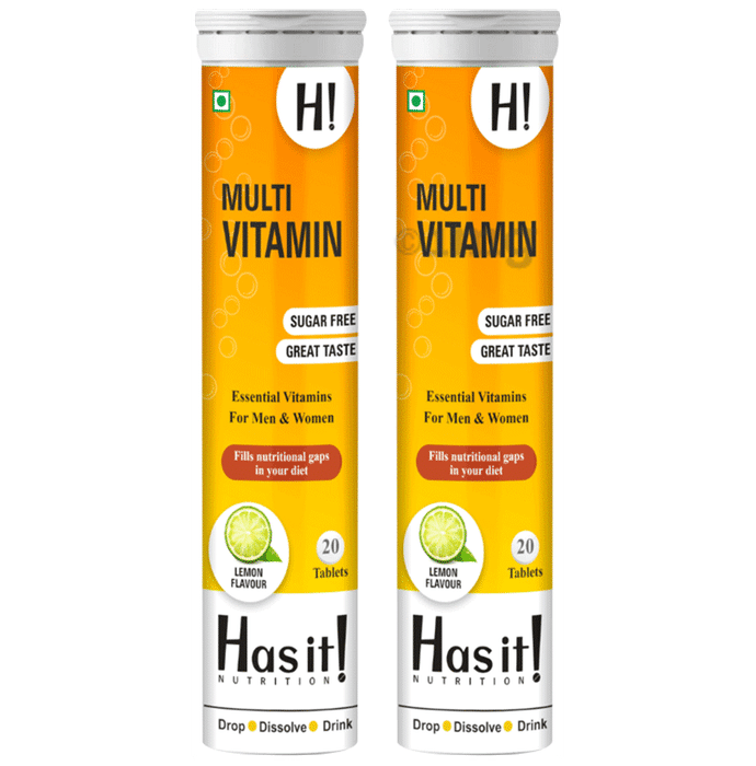 Has It Multivitamin Tablet (20 Each) Lemon Sugar Free