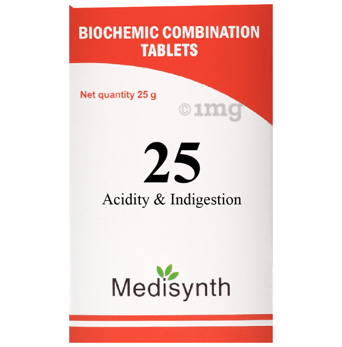 Medisynth Bio-chemic Combination No.25 Acidity & Indigestion