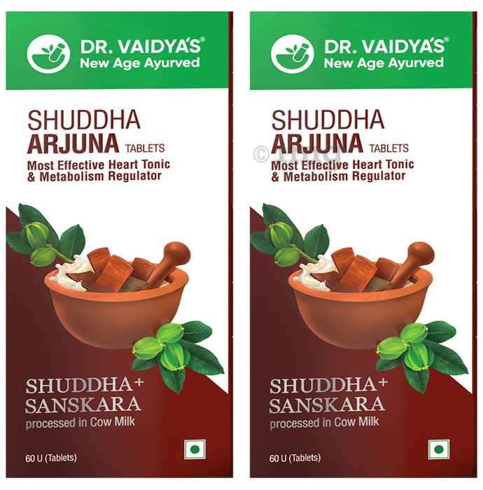 Dr. Vaidya's Shudha Arjuna Tablet (60 Each)