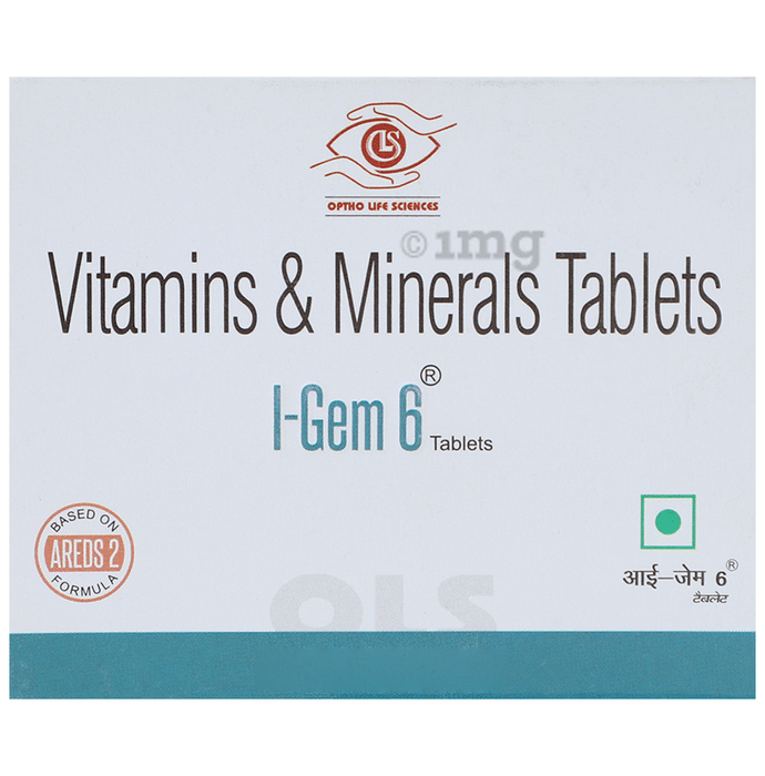 Optho Life Science I-Gem 6 Vitamins & Minerals Tablet