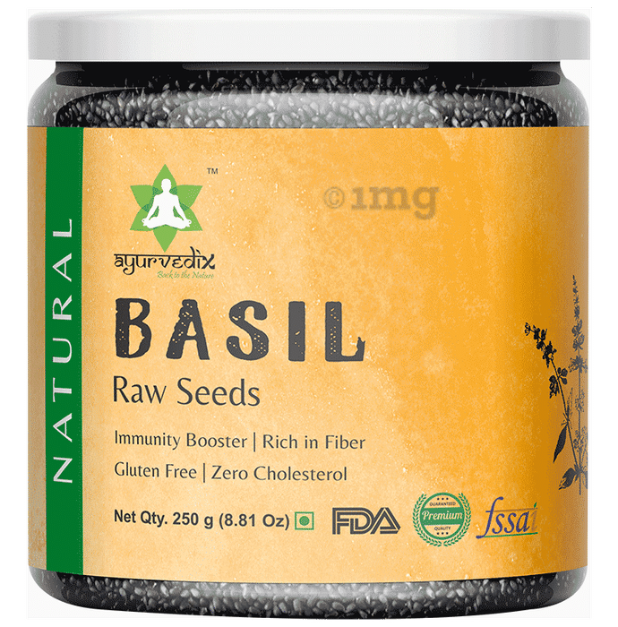 Ayurvedix Basil Raw Seeds