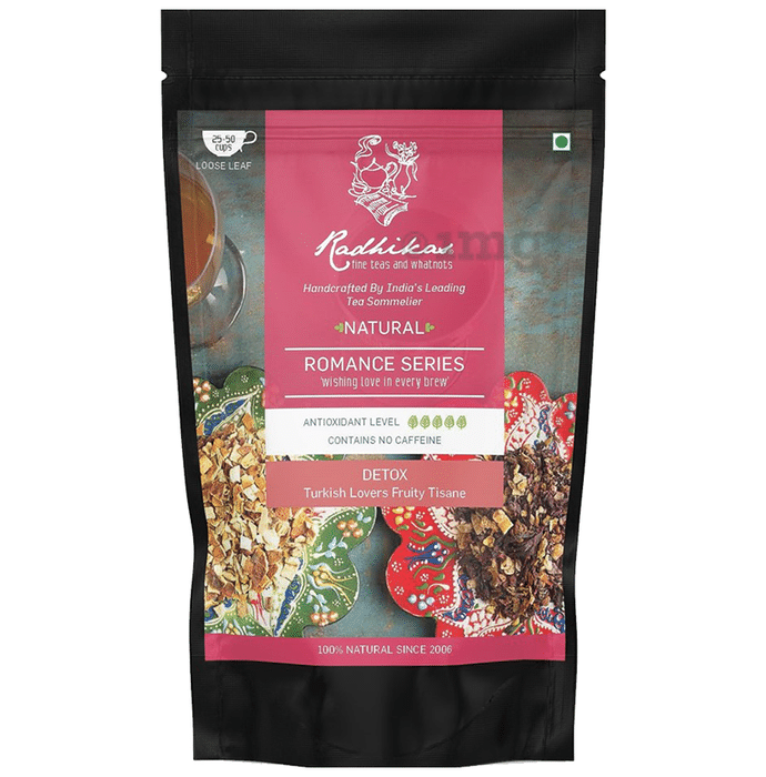 Radhikas Fine Teas Natural Romance Series Detox Turkish Lovers Fruity Tisane