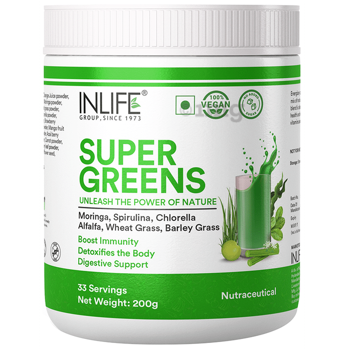 Inlife Super Greens Powder