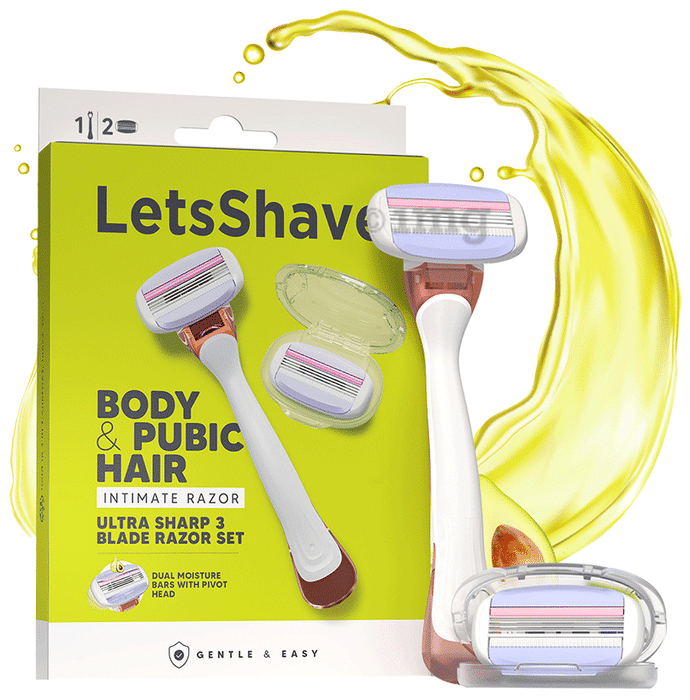 LetsShave Body and Groin Razor for Men