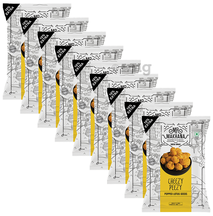 Mr Makhana Cheesy Peezy (25gm Each)