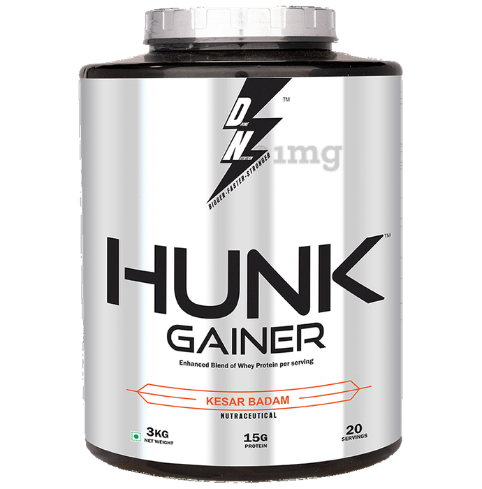 Divine Nutrition Hunk Gainer Kesar Badam