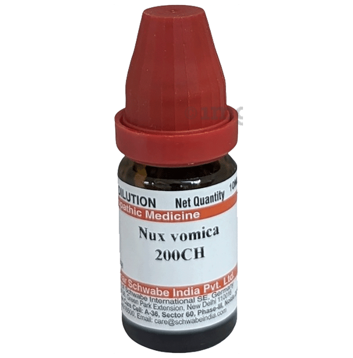 Dr Willmar Schwabe India Nux Vomica Dilution 200 CH