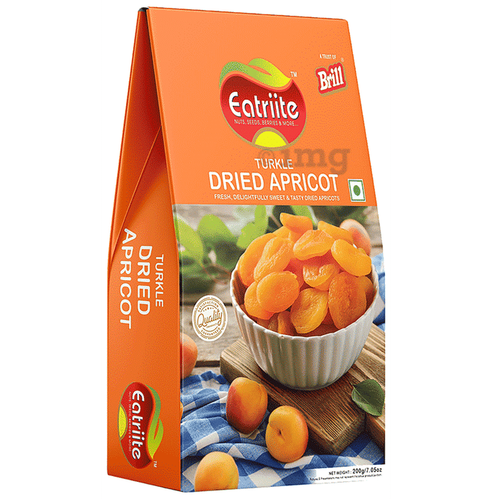 Eatriite Turkle Dried Apricot Buy packet of 200.0 gm Dry Fruits at