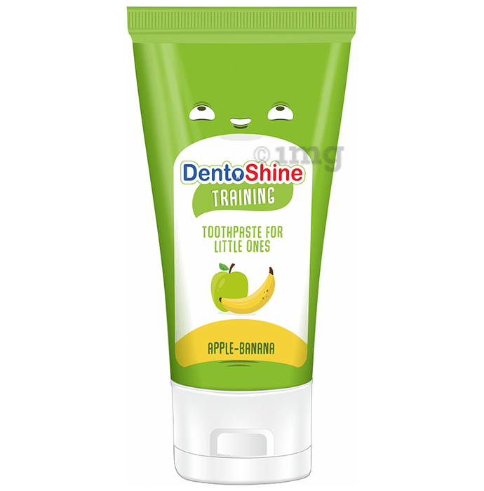 DentoShine Training Toothpaste for Little Ones Apple-Banana