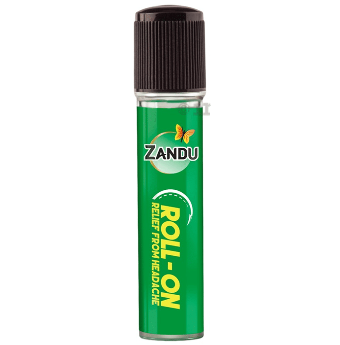 Zandu Quick Relief Roll-On | Helps Relieve Headache
