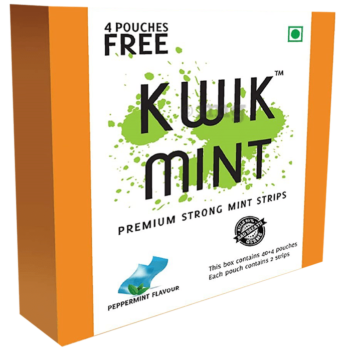 Kwik Mint Strip (88 Each) Peppermint
