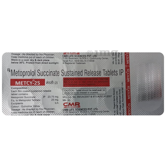 Metcy 25 Tablet SR