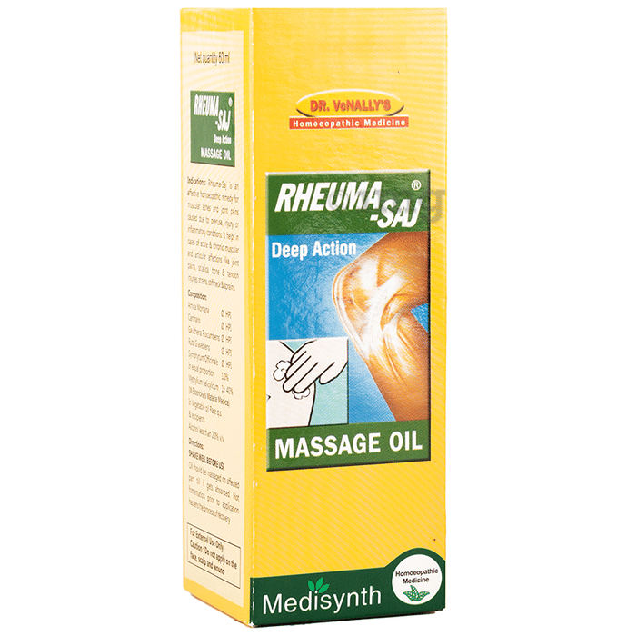 Medisynth RheumaSaj Massage Oil Buy bottle of 120 ml Oil at best
