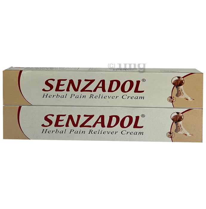 Capro Senzadol Herbal Pain Reliever Cream (50gm Each)