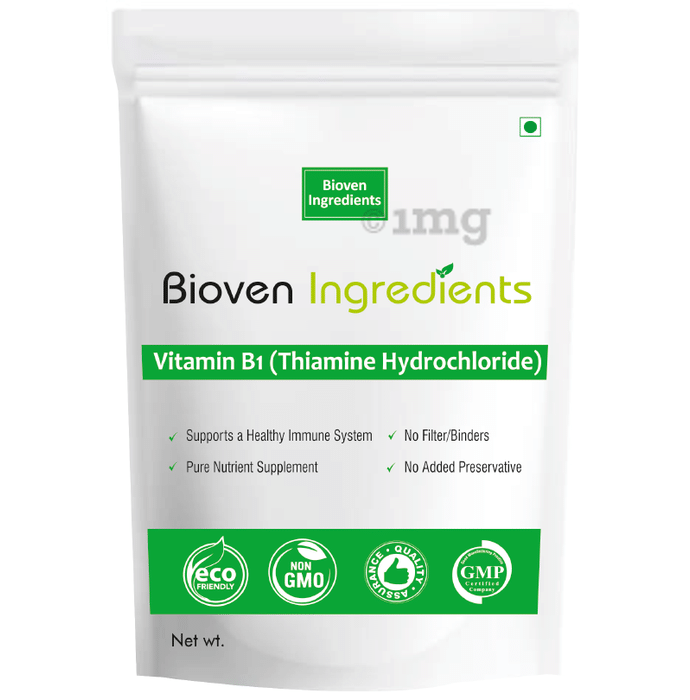 Bioven Ingredients Vitamin B1 (Thiamine HCL) Powder