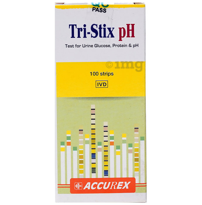 Accurex Tri-Stix pH Test Strip