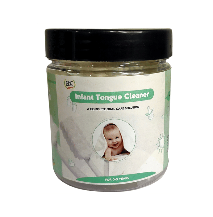 AHC Infant Tongue Cleaner Buy box of 15 Tongue Cleaners at best price