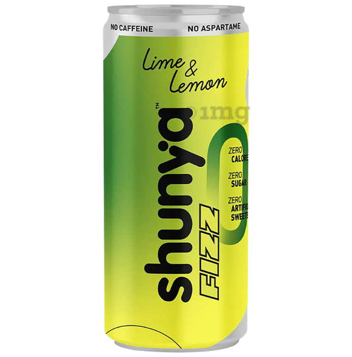 Shunya Fizz (300ml Each) Lime & Lemon
