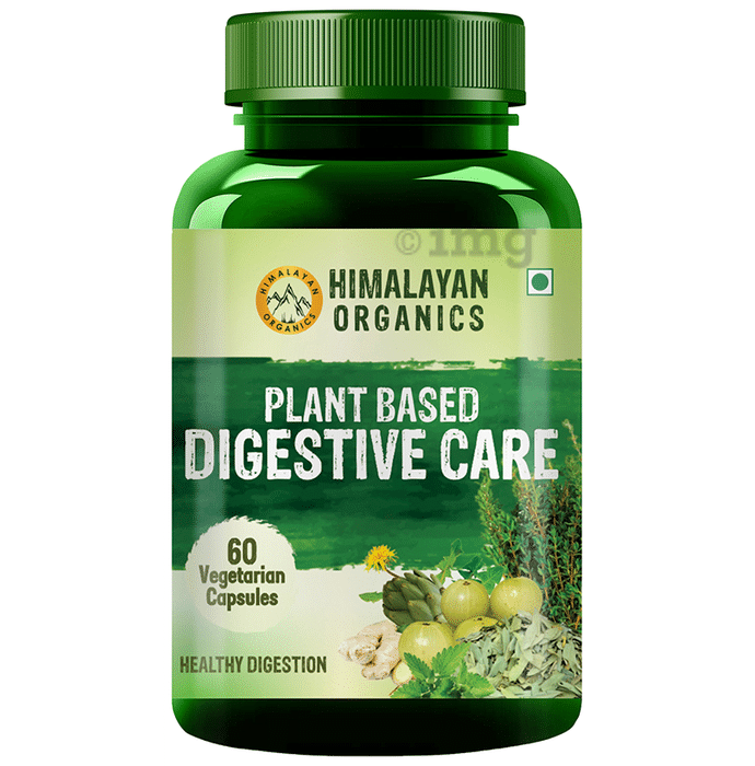 Himalayan Organics Plant Based Digestive Care Vegetarian Capsule