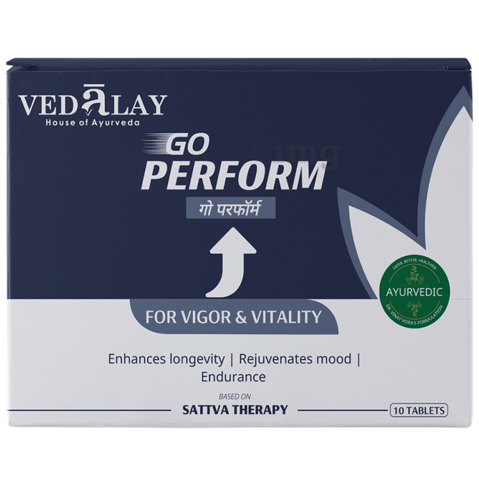 Vedalay House of Ayurveda Go Perform Tablet