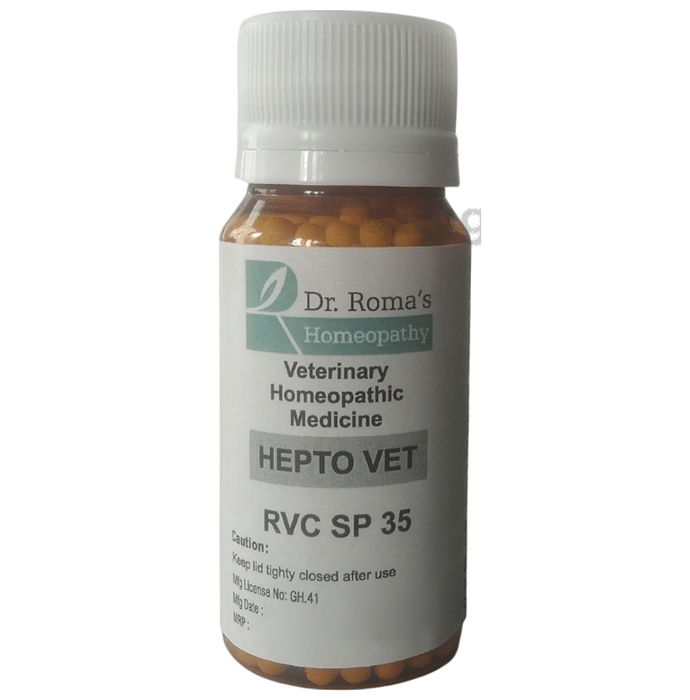 Dr. Romas Homeopathy RVC SP 35 Hepto Vet Globules