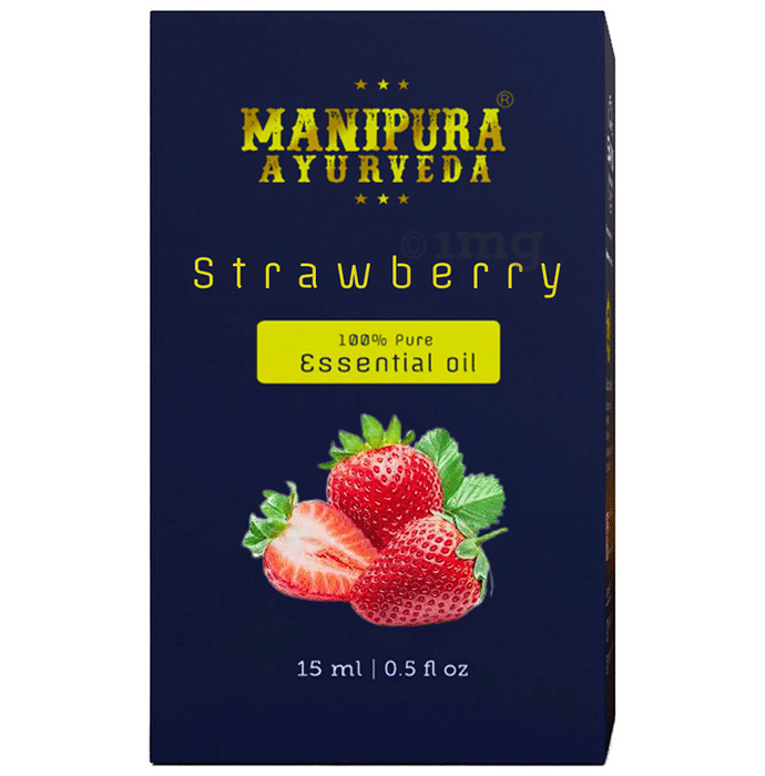 Manipura Ayurveda  100% Pure Essentialb Oil Strawberry