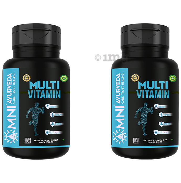 Omni Ayurveda Multi Vitamin Capsule (60 Each)