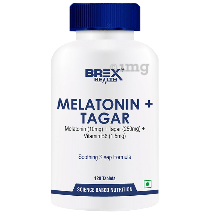 Brexhealth Melatonin + Tagar  Tablet