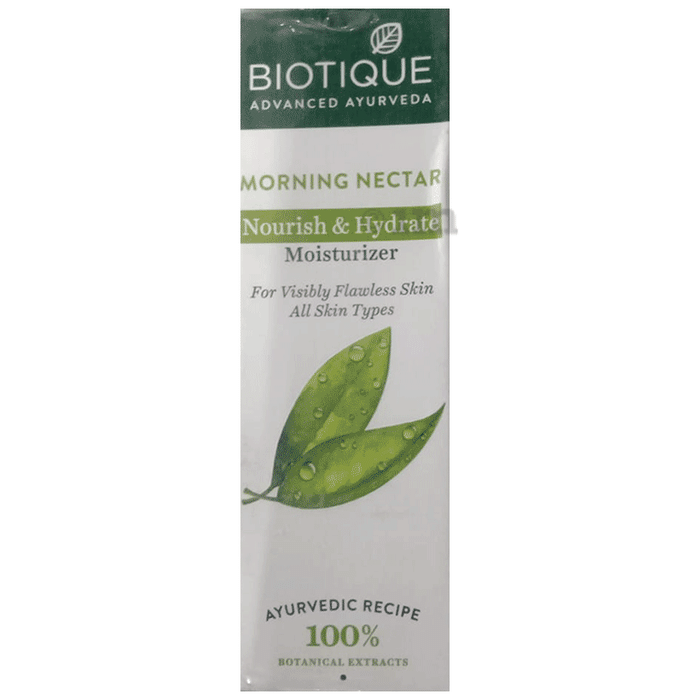 Biotique Morning Nectar Nourish & Hydrate Moisturizer for Visibly Flawless Skin