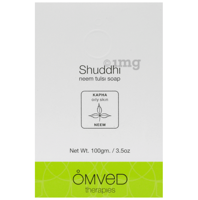Omved Therapies Shuddhi Neem Tulsi Soap