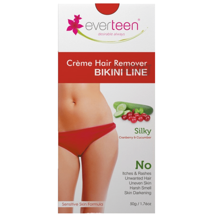 SILKY Bikini Line Hair Remover Creme50g by everteen  Curated by Rashmi  Rai