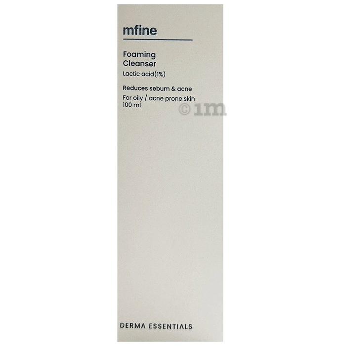 Mfine Foaming Cleanser Lactic Acid 1%