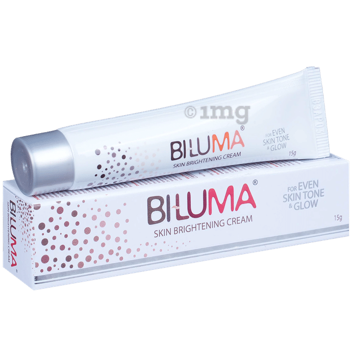 Biluma Skin Brightening Cream | For Even Skin Tone & Glow | Derma Care | Depigmenting & Skin Lightening Face Care Product