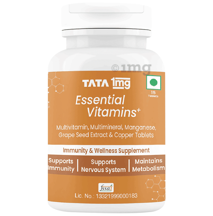 Tata 1mg Immunity & Wellness Supplement Tablet