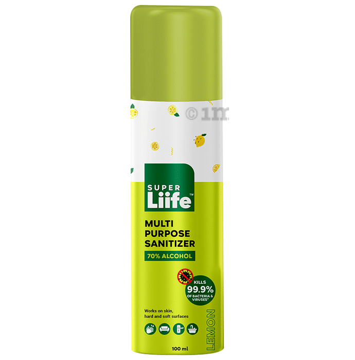 Super Liife Multi Purpose Sanitizer 70% Alcohol Lemon