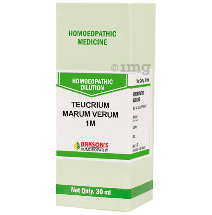 Bakson's Homeopathy Teucrium Marum Verum Dilution 1M