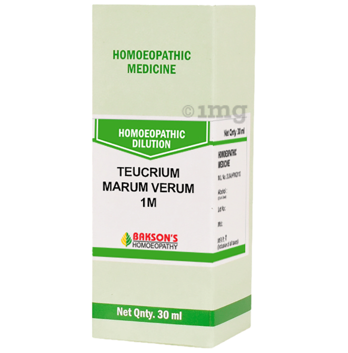 Bakson's Homeopathy Teucrium Marum Verum Dilution 1M